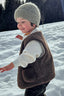 Graou sleeveless faux fur jacket