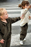 Raw corduroy jumpsuit