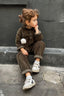 Raw corduroy jumpsuit