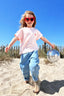 T-shirt Summer club manches courtes - Rose pâle