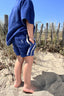 Short Coast en éponge - Bleu cobalt